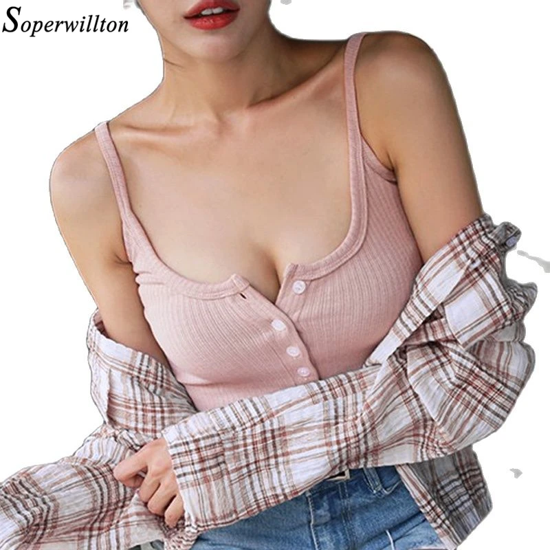 Новинка 2020 Женский однотонный тонкий жилет летние повседневные женские майки