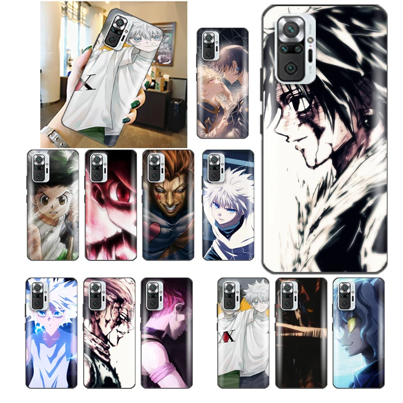 

Hunter X Hunter Gon Freecss Phone Case For Redmi Note 10 10X 10T Pro 4G 5G Cellphone Anime Waterproof Smartphones Luxury Brand