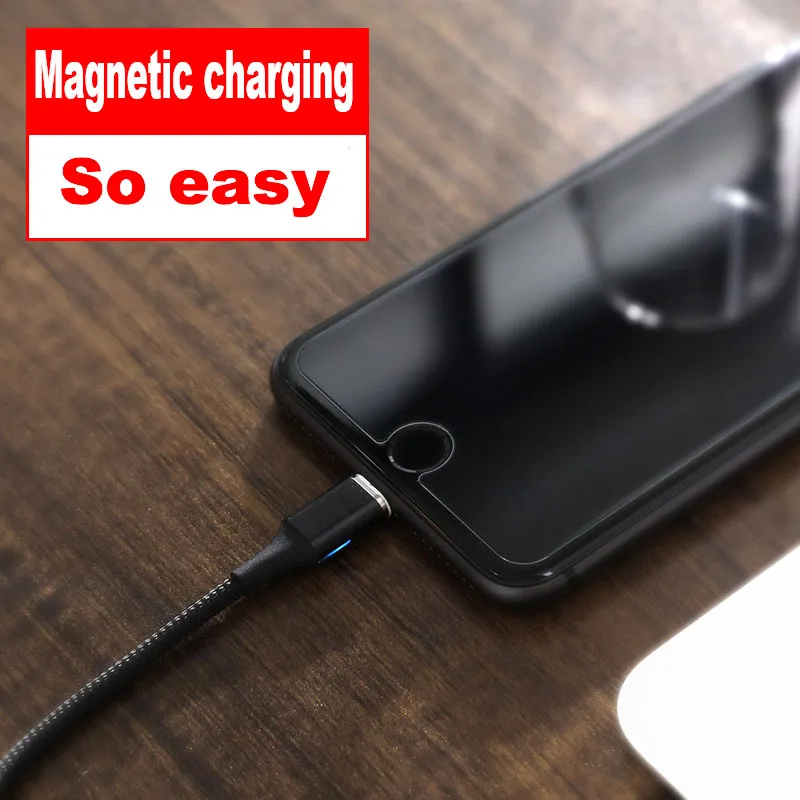 Magnetic Cable Micro USB Type 1M Fast Charging Wire Type-C Magnet Charger Phone For Xiaomi Redmi 7 Note 8 K20 Pro | Мобильные