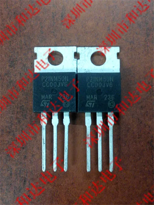 Электронный компонент STP21NM50N TO-220 |