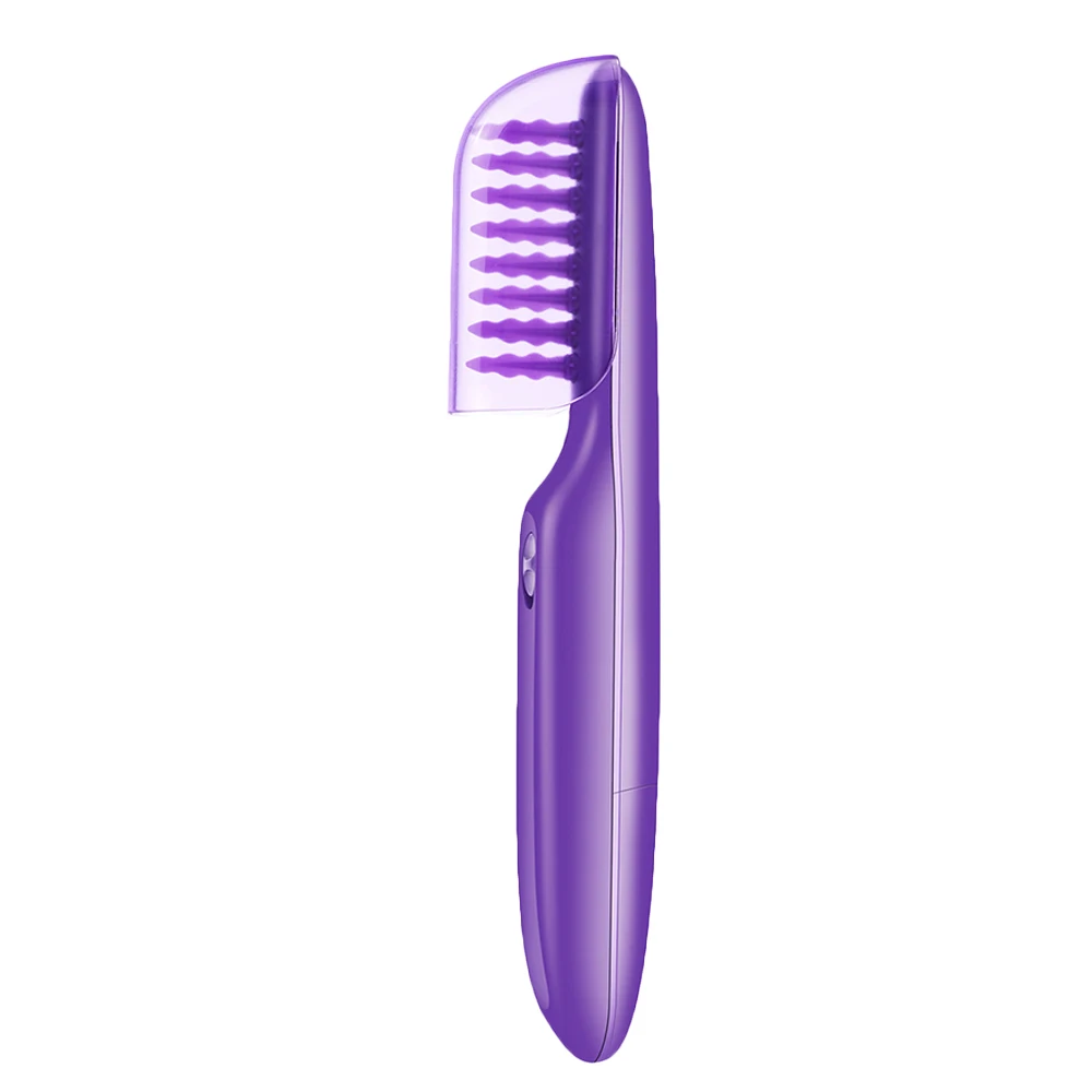 

Hair Straightening Brush Hot Heating Electric Comb Women Hair Wet Or Dry Tame Electric Detangling Brush Hair Curler Comb