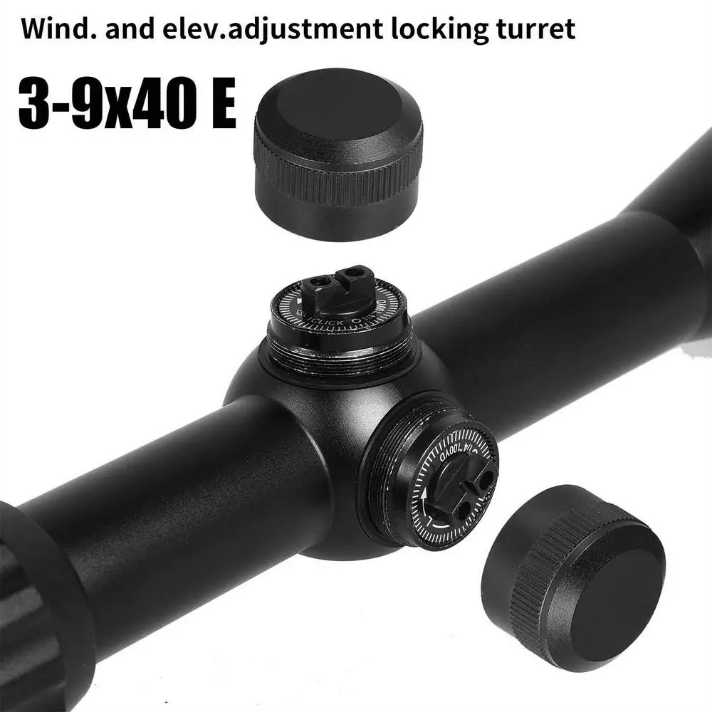 Охотничий прицел диапазон дальномера 3-9X40EG оптический тактический светодиодный