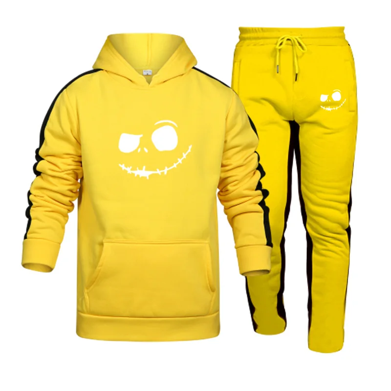 

2021 Men's Sets Sportswear Tracksuits Sets Men's Sporting Hoodies+Pants Sets Casual Outwear Sports Suits Men Fashion Hoodie