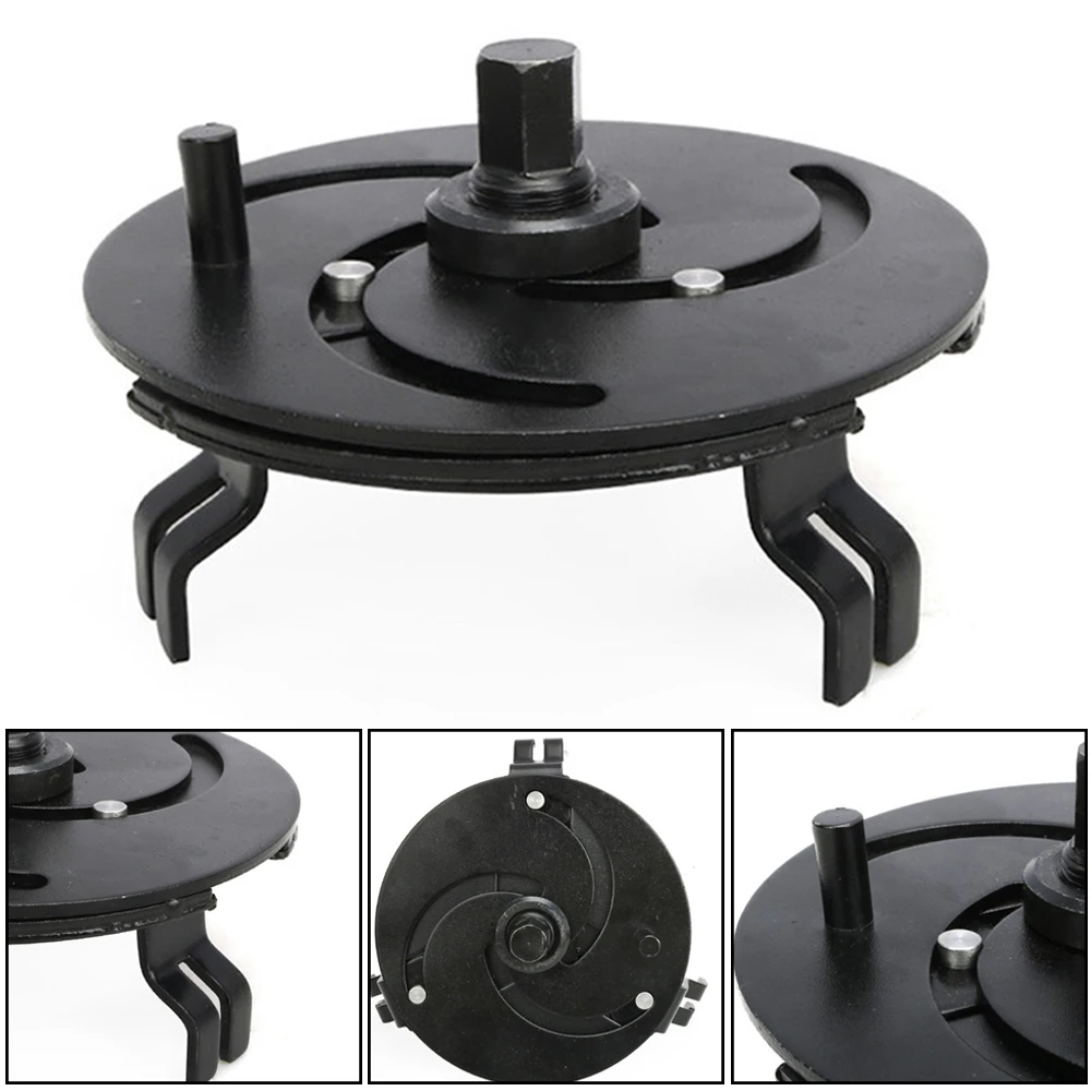

10-17cm 3 Jaws Adjustable Car Fuel Tank Lid Wrench Tool Remove Oil Cover Pump Cap Spanner Removal Tool