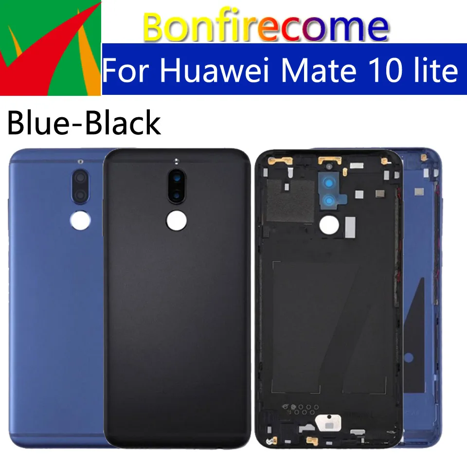 Задняя крышка батарейного отсека для Huawei Mate 10 lite задняя корпуса чехол Nova 2i Корпус