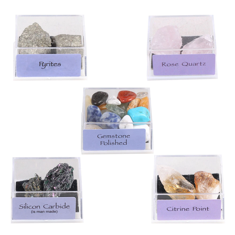 Смешанный Натуральный Необработанный камень розовый кварц руда кристалл