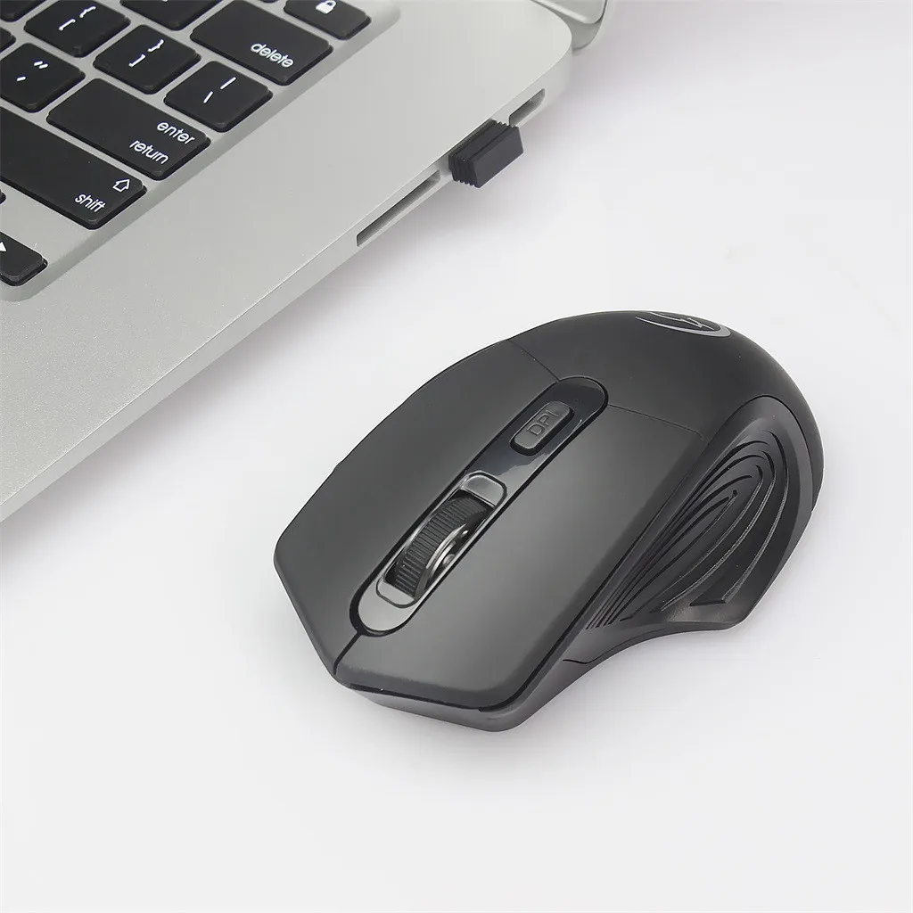 2020 игровая Мышь 2 4 ГГц Беспроводная оптическая Usb 2400 точек/дюйм перезаряжаемая