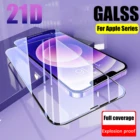 Защитное стекло, закаленное стекло, 128 ГБ, для iPhone 11 12 Pro XS Max X R XR 12 Mini 8 7 6 6S Plus