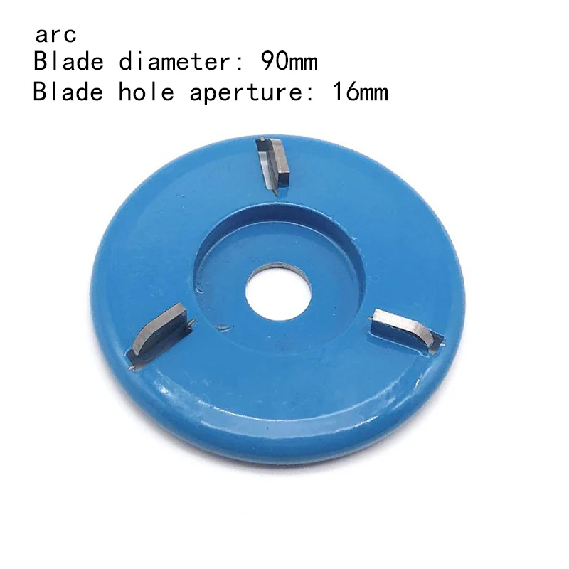 Диск для резьбы по дереву с тремя зубцами диаметр 90 мм 16 мм|Полотна пил| |
