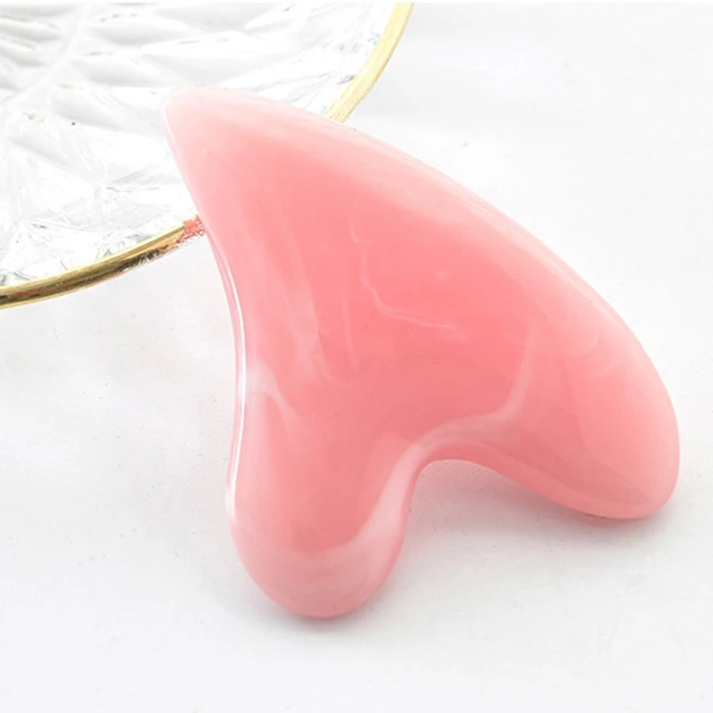 

7pcs/set Natural Resin Massage Scraping For Face Neck Beeswax Guasha Scraper Massager Scrape Therapy Acupoint Acupressure