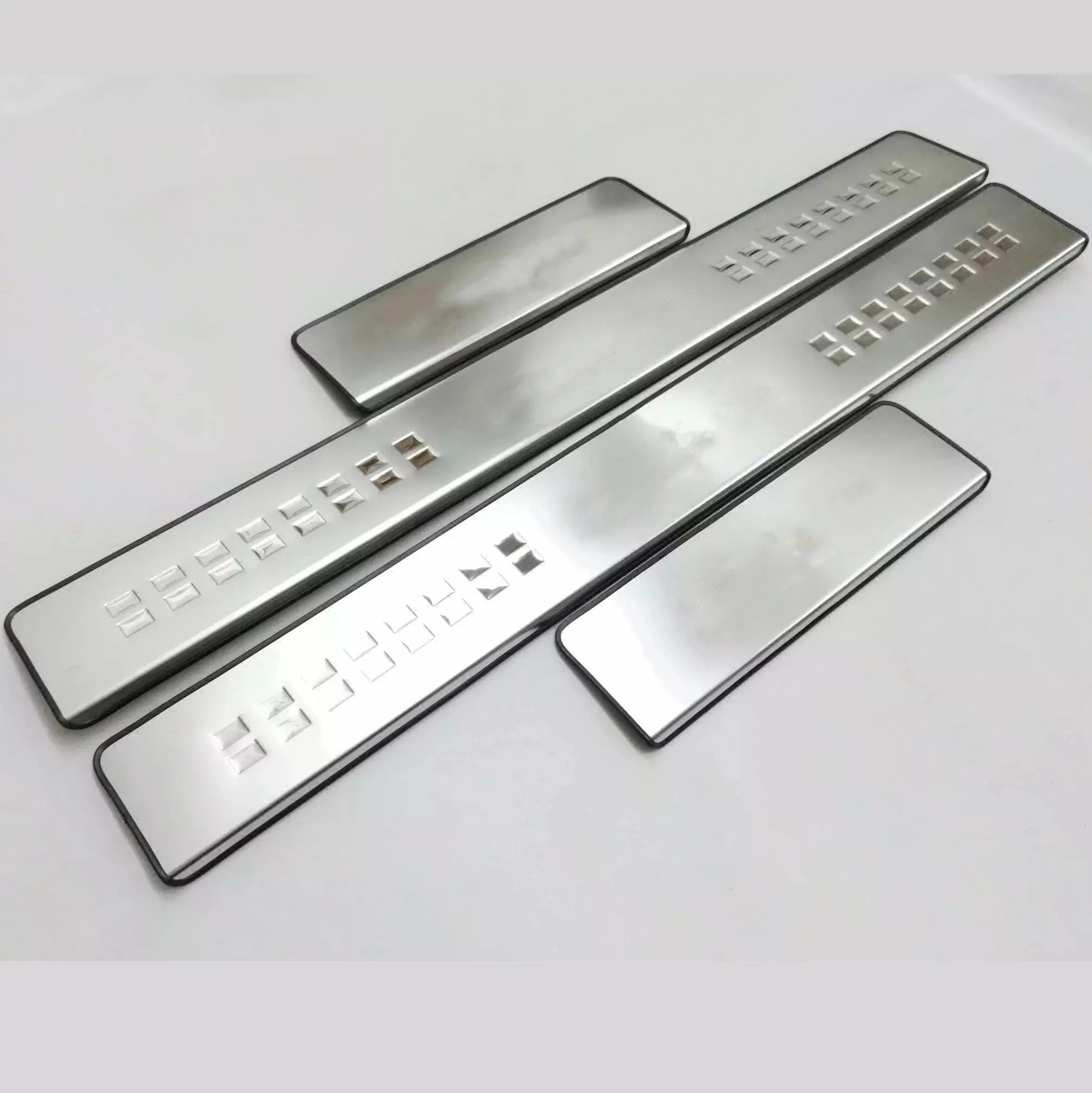 

Car Styling Accessories For 2017 2018 Mg Zs Door Sill Scuff Pedal Cover Stainless Steel Protector Guard Trim Sticker Strip 4pcs