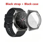 Браслет 2 в 1 для смарт-часов Huawei watch Gt 2 pro, силиконовый ремешок + чехол, gt 2pro, полное покрытие