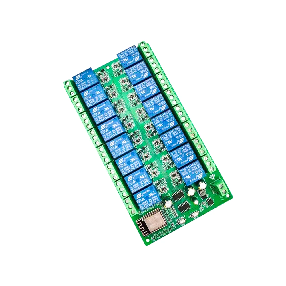 ESP8266 wifi relay module 5V 12V 24V 16 channel with optocoupler. Relay Output way for arduino | Обустройство дома