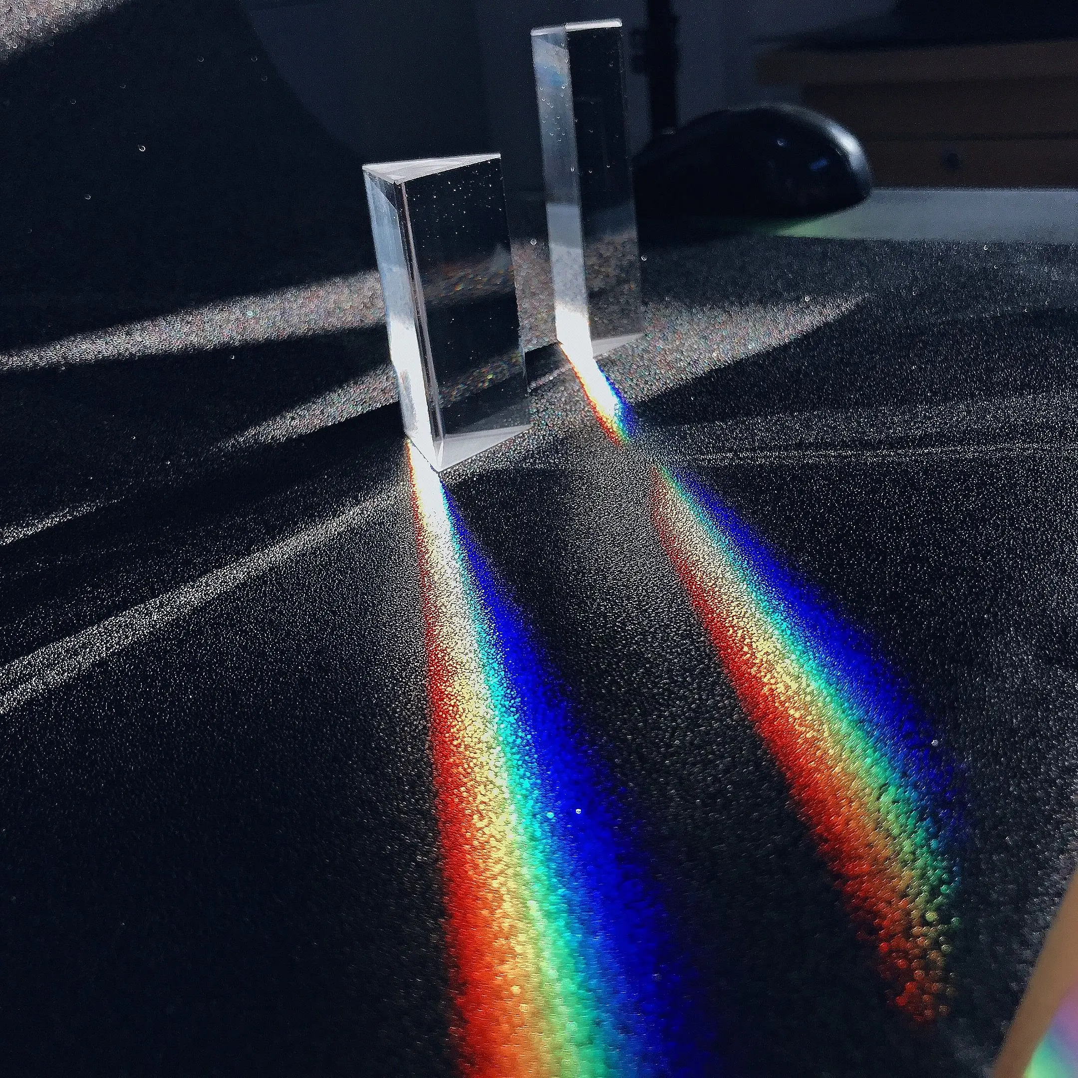 

30*30*60 мм треугольная призма подарок для детей преподавание физики рефракционный спектр Призма K9 Радужная оптическая стеклянная призма