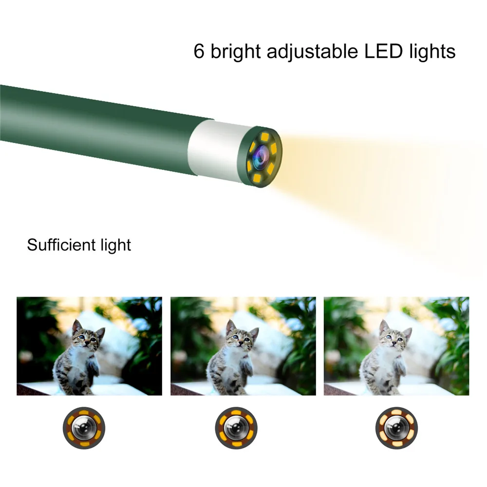 Kebidumei 5 мм эндоскоп для Android смартфон Мини объектив камеры 2 см Водонепроницаемый