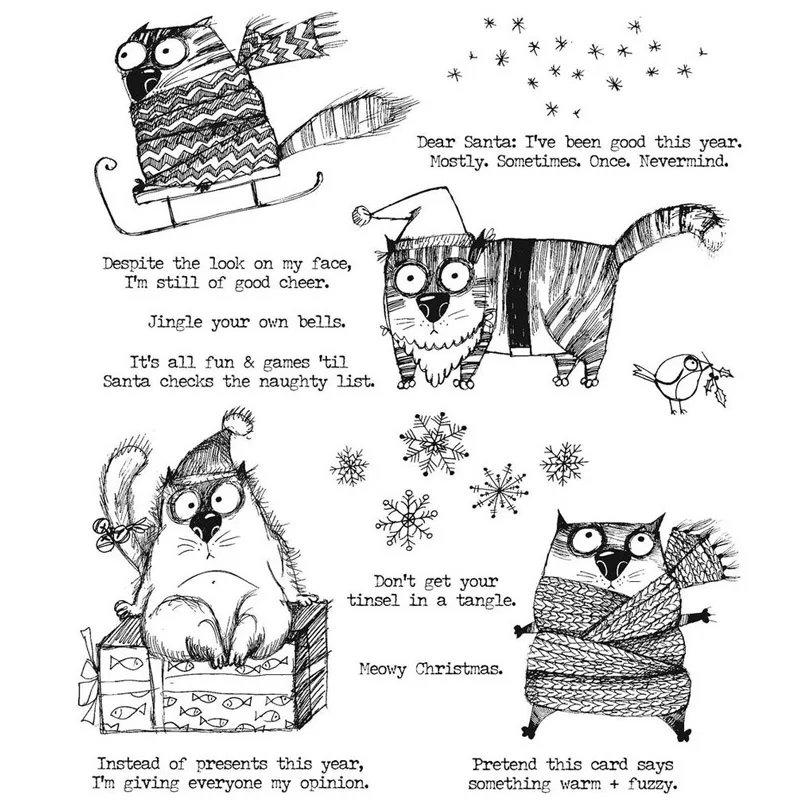 

Clear Stamps Naughty Mischievous Cute Play Dogs Warm Sentence For DIY Scrapbook Photo Album Craft Card 2021 New