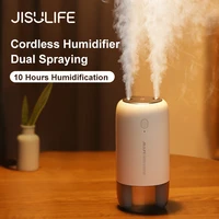 jisulife air humidifier diffuser aroma diffuser 3600mah wireless rechargeable portable 500 ml humidifiers for home humidificador