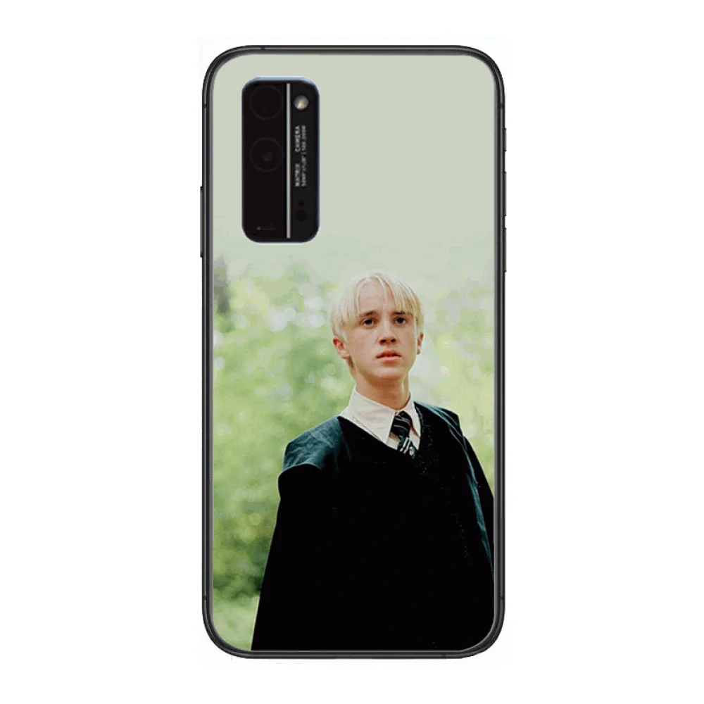 

Draco Malfoy potter Phone Case Hull For Huawei Honor 8 9 10 20 30 A S Lite Pro 5g i Black Back Soft Cell Cover Pretty