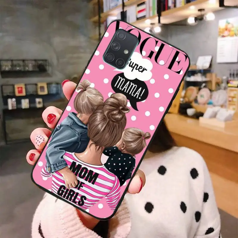 CUTEWANAN VOGUE маму Люблю сделай сам детская Роскошный чехол для мобильного телефона