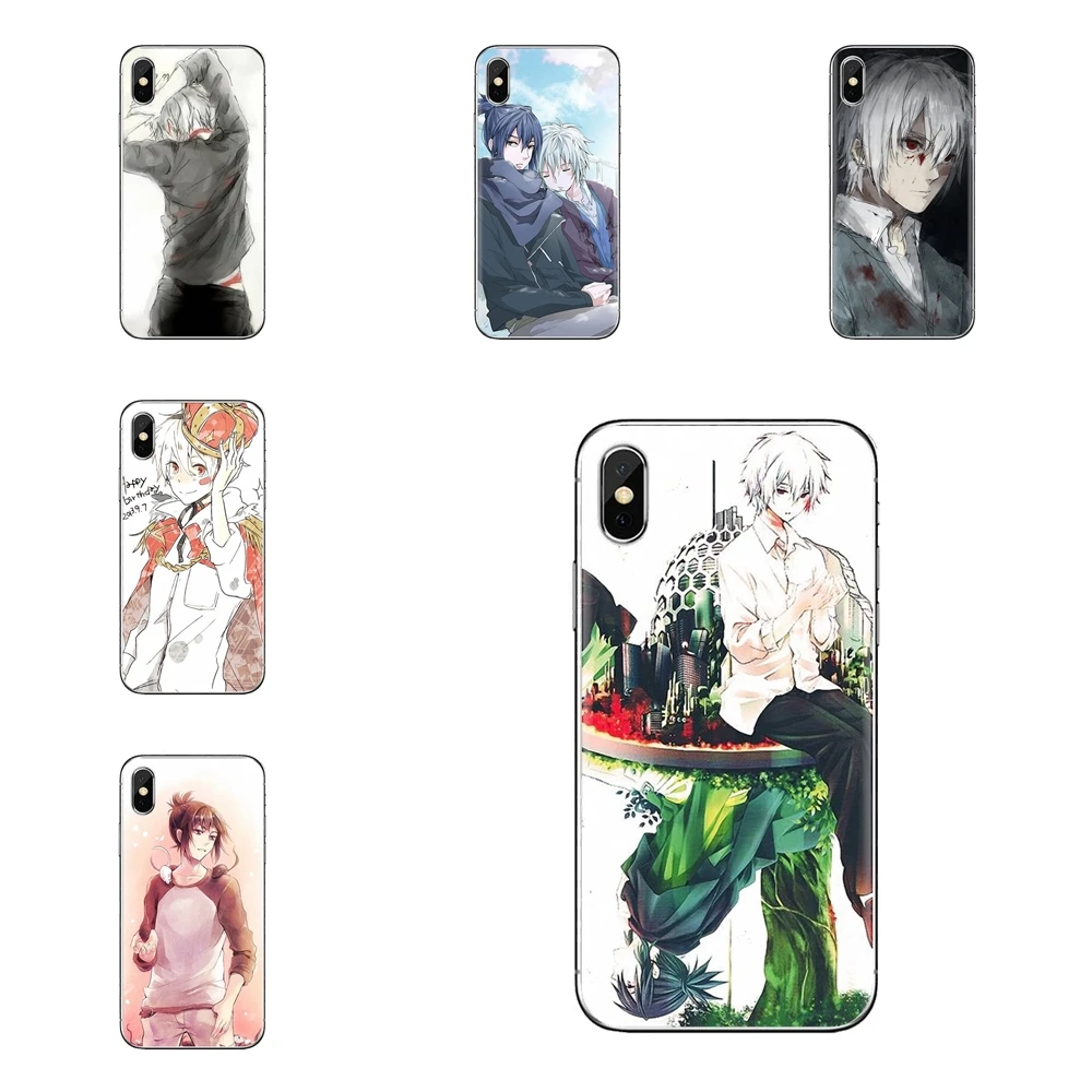 NO.6 Nezumi x Shion NezuShi Gotta Soft Case Covers For Huawei Nova 2 3 2i 3i Y6 Y7 Y9 Prime Pro GR3 GR5 2017 2018 2019 Y5II Y6II |