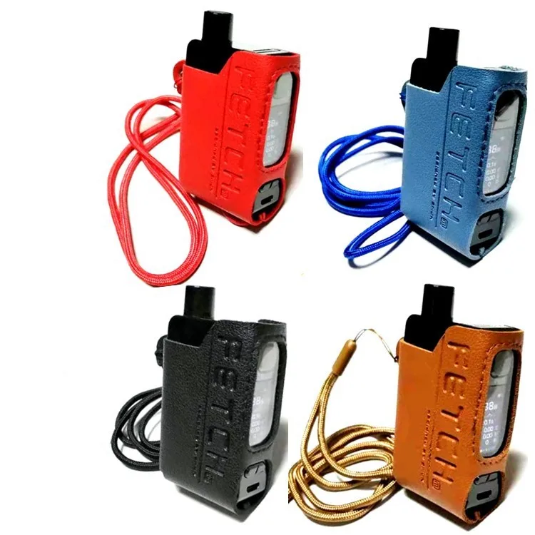 Защитный кожаный чехол для электронной сигареты Smok с ремешком - купить по