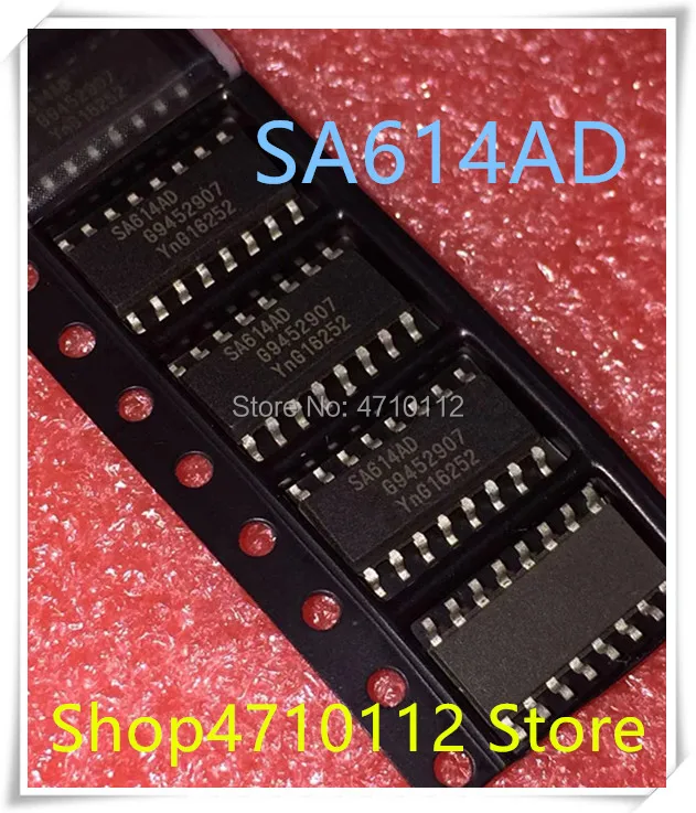 Новый 10 шт./лот SA614AD SA614 SOP-16 IC | Электроника