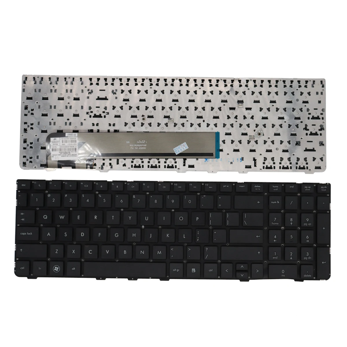 

Replacement Laptop Keyboard Without Frame Compatible For HP ProBook 4530S 4535S 4730S 4735S Series Black US Layout
