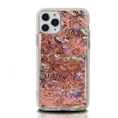 

For iPhone x s r 6 7 8 11 12 plus pro max Natural real shell fritillary glue phone shell