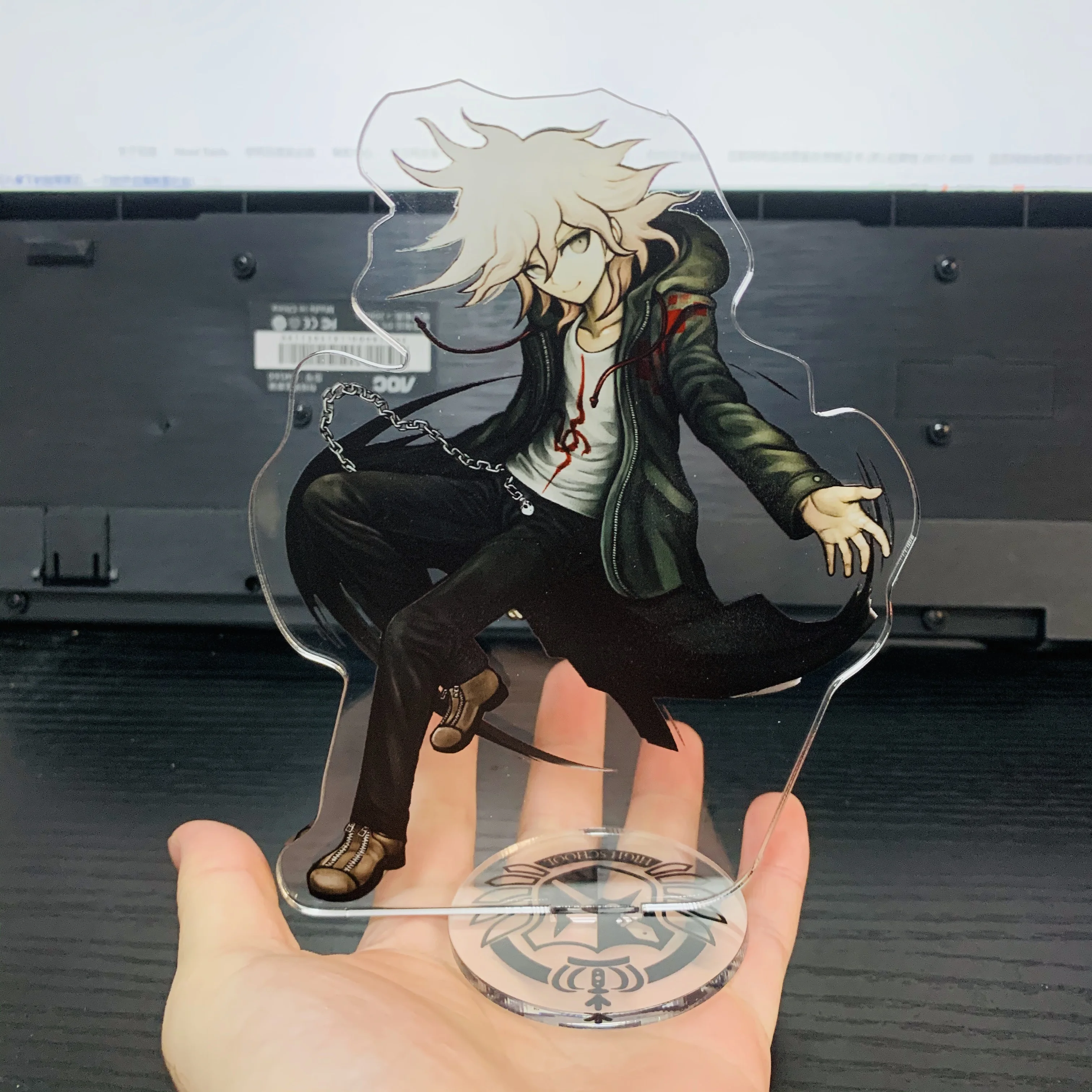 Game Danganronpa Figure Nagito Komaeda Kirigiri Kyouko Togami Byakuya Cosplay Acrylic Stand Model Prop Fans Christmas Gifts images - 6