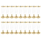 20 шт. золотым ободком Декор одноразовые Пластик винные чашки небьющиеся прозрачное шампанское Набор Винных Бокалов небьющиеся линзы для вторичной переработки