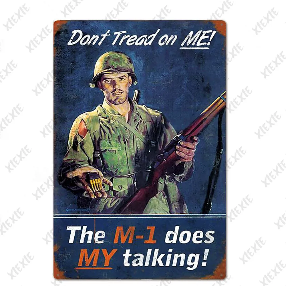 

USA Tin Metal Sign Poster Plaque Metal Vintage American Style Wall Decor For Man Cave Bar Pub Club Tin Sign Decorative Plate