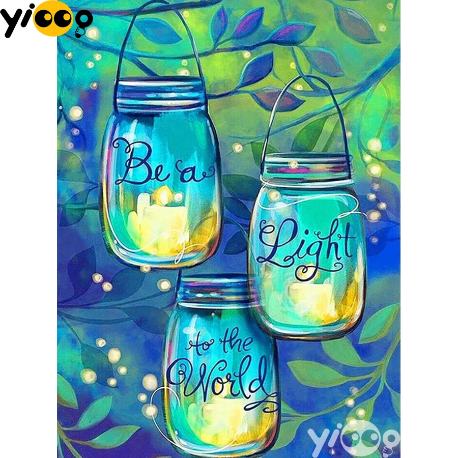 Камни в форме ромба/круглый дрель Алмазная вышивка светильник во всем мире