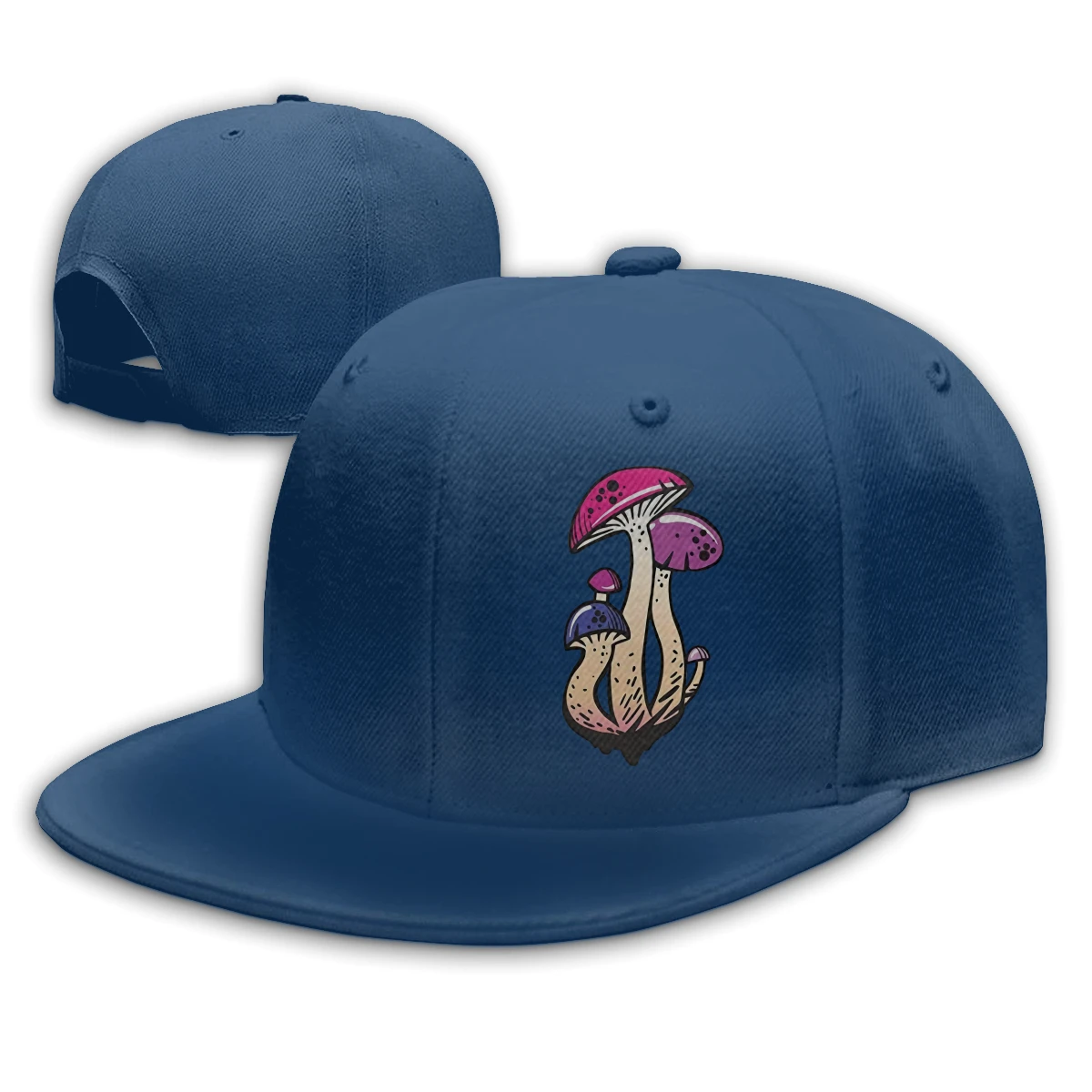 

Mushrooms Psychedelic man's woman Fashionable breathable Baseball Cap