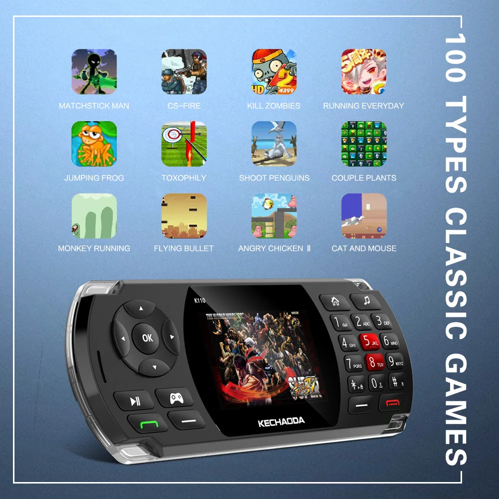 KECHAODA длительное время работы в режиме ожидания банк питания игра и телефон 2 1