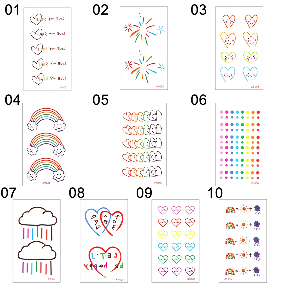 1 шт Сексуальная Водонепроницаемая поддельная Татуировка Hyuna Wind Girl цветное