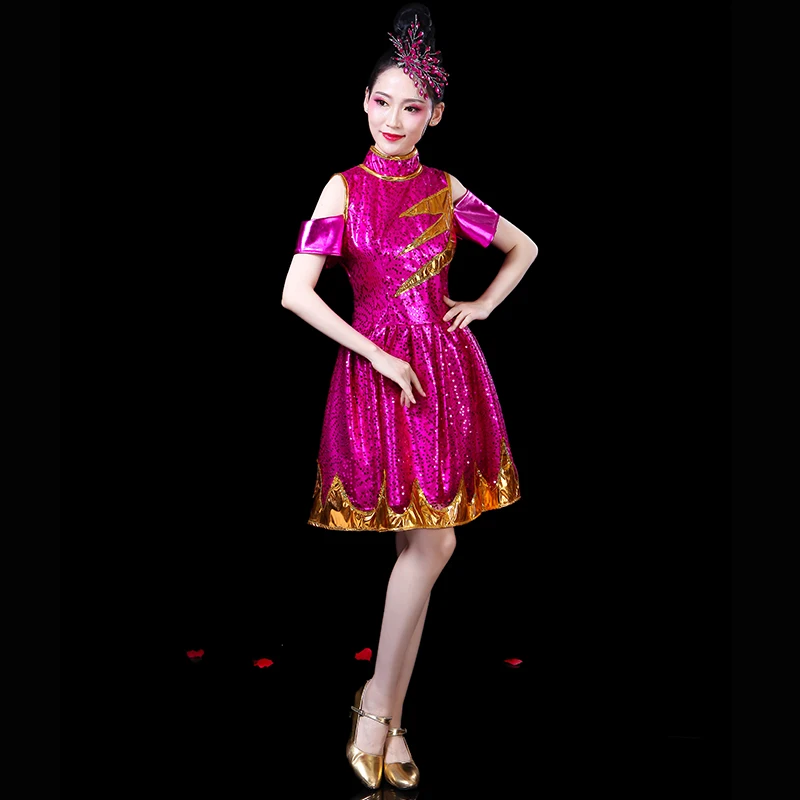 Танцевальный Костюм Новый высокое качество латино-американских танцев платье