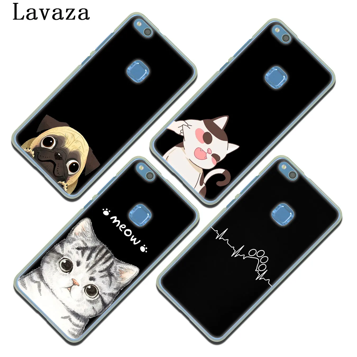 Твердый чехол для телефона Lavaza с мультяшным котом мышкой Свинкой собакой huawei mate 30