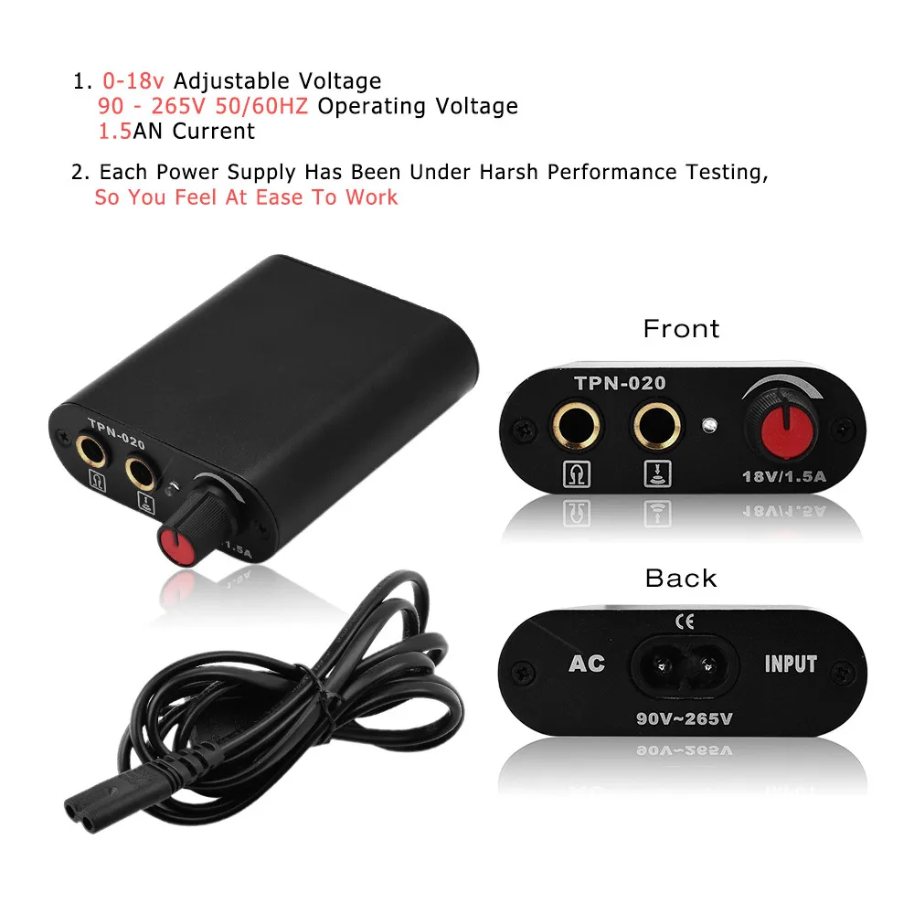 Набор для тату машинки со стрекозой набор боди арта инструмент перманентного