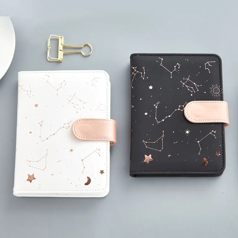 Bullet Journal 12 созвездий блокнот звезды креативный Кожаный чехол Журнал еженедельник