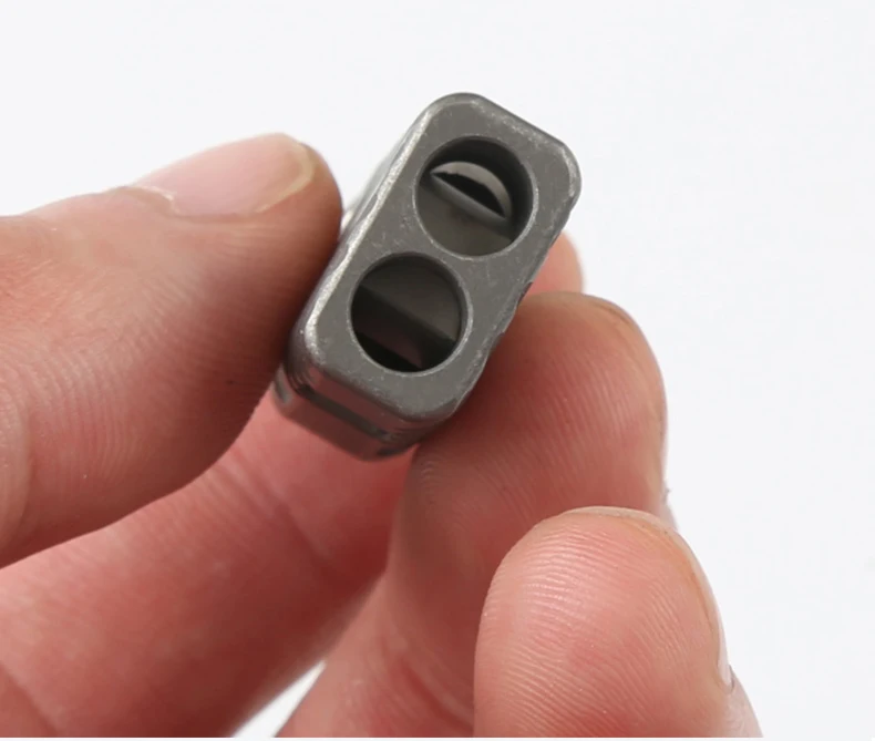 Двухтрубчатый свисток EDC из титанового сплава TC4 высокочастотный для обучения