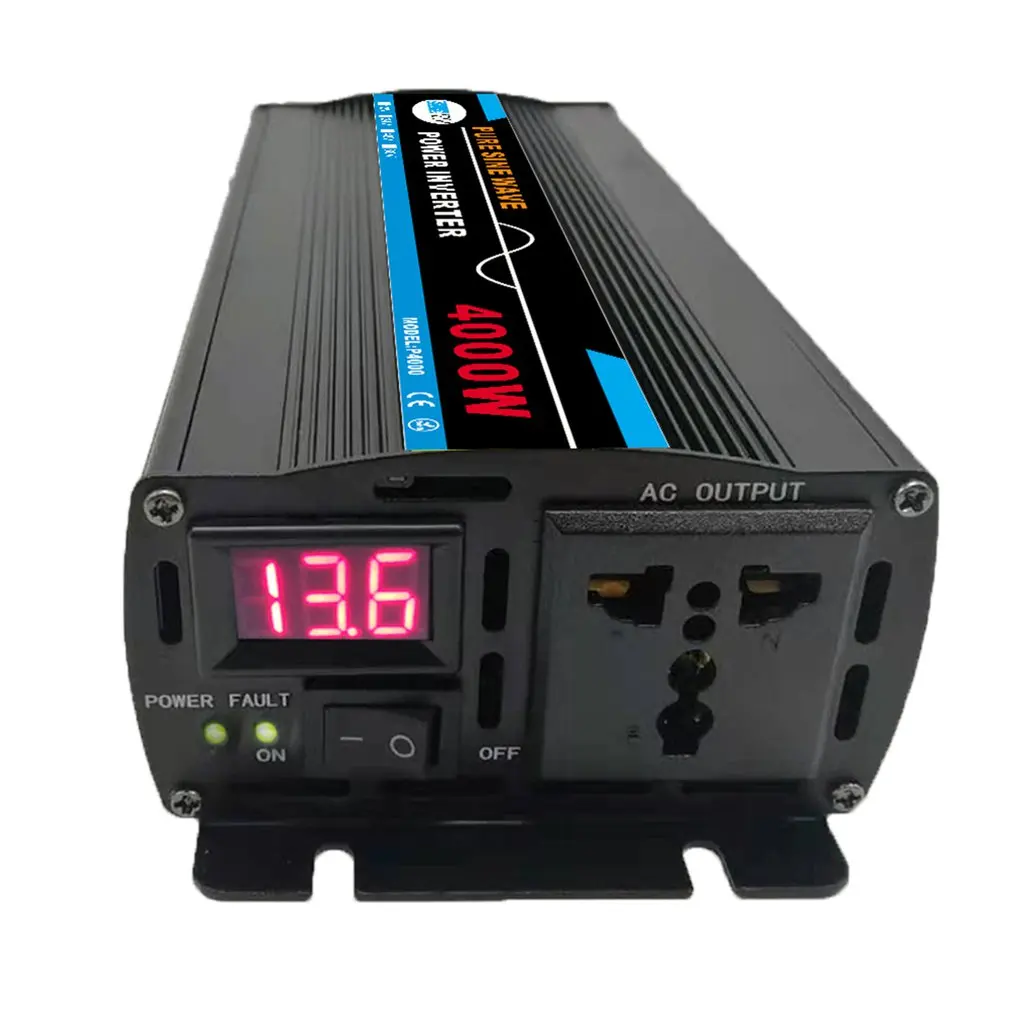 

4000W Pure Sine Wave Power Inverter For Solar System/Solar Panel/Home/Outdoor/RV/Camping Wave Power Inverter