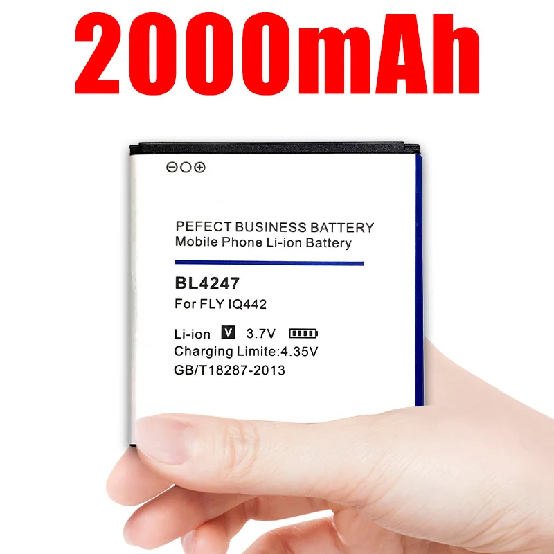 Аккумулятор BL4013 BL4247 BL6425 BL4257 для Fly IQ442 442 IQ441 IQ 441 BL 4013|Аккумуляторы мобильных