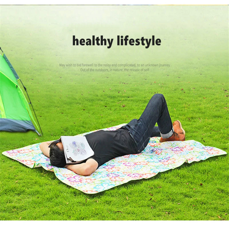 Портативное пляжное одеяло волшебный водонепроницаемый коврик для пикника без
