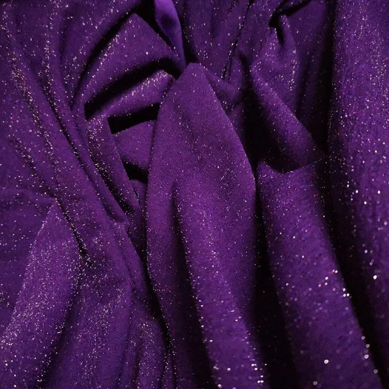 Блестящее платье блестящее мягкое эластичное охлаждающее Джерси материал брюк