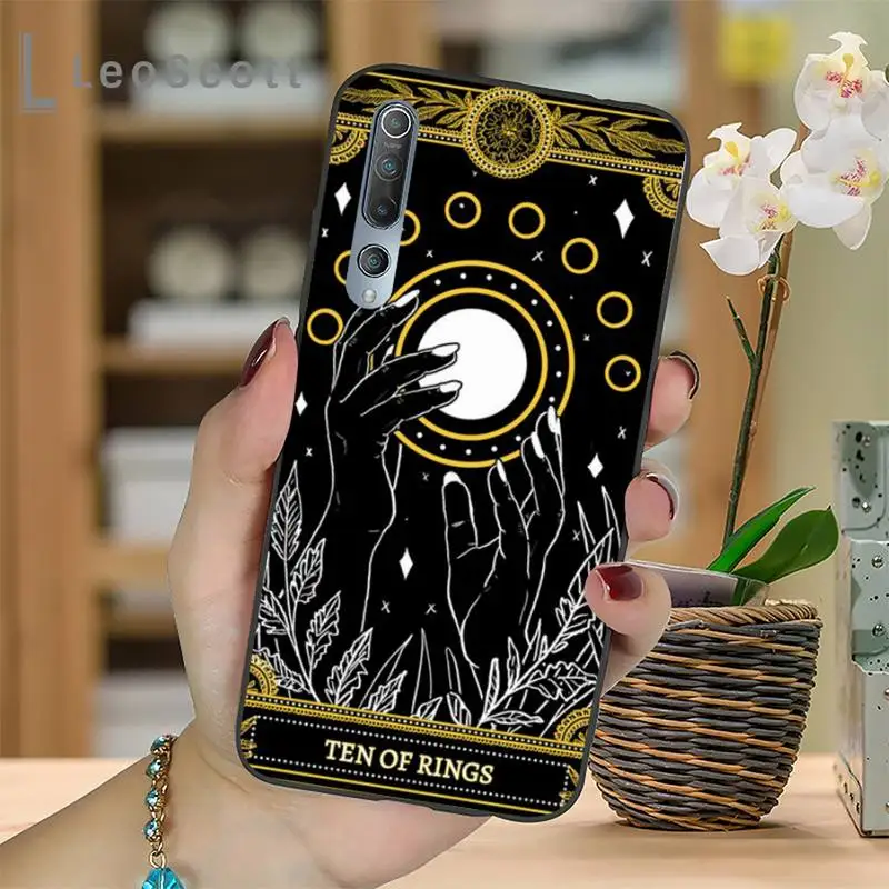 

Witches moon Tarot Mystery totem Phone Case For Xiaomi mi Redmi note 7 8t 9 9t 9s 8 10 10t 11 pro lite K20 max 3