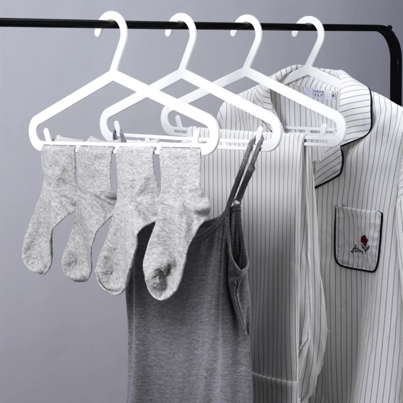 Высококачественные вешалки для пальто 5 шт. прочные пластиковые одежды нижнее