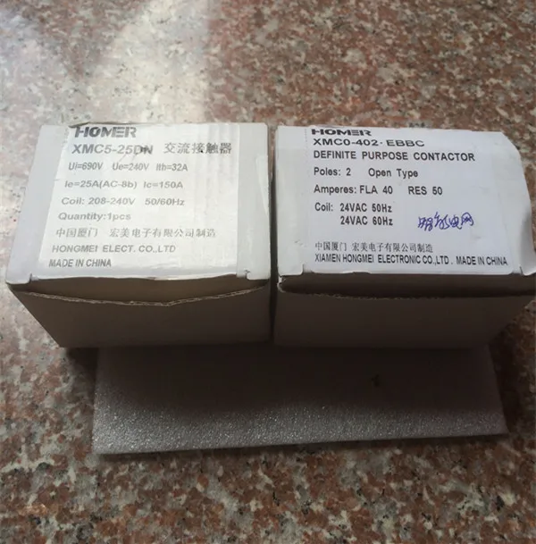 

Контактор переменного тока XMC5 EBBC macro - 25 dn XMC0-402