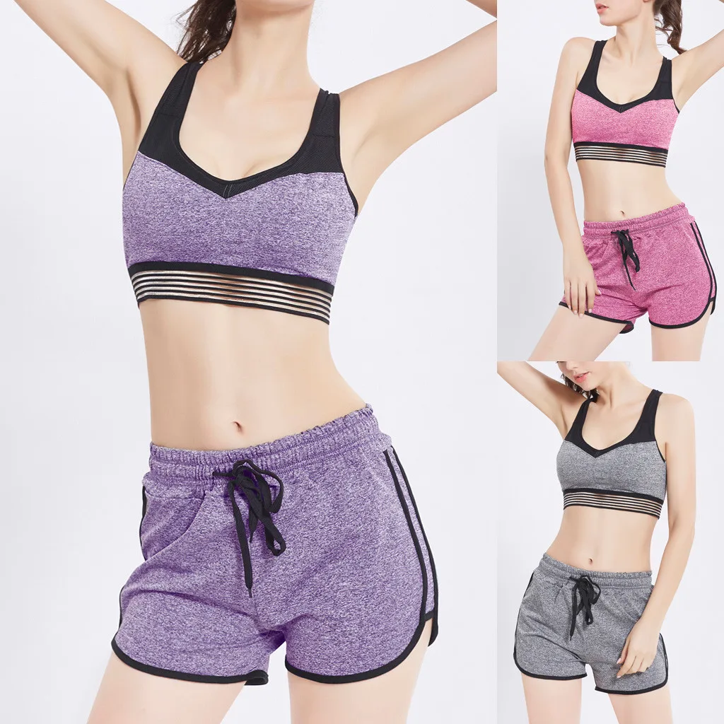 Новые модные женские однотонные сетчатые Лоскутные эластичные леггинсы с