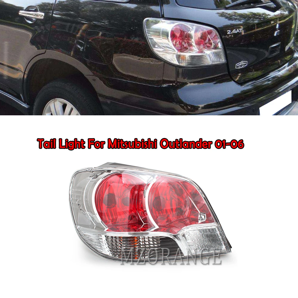 

MZORANGE Tail светильник для Mitsubishi Outlander 2001 2002 2003 2004 2005 2006 задний фонарь стоп-сигнала Хвост светильник s предупреждение светильник стайлинга автом...