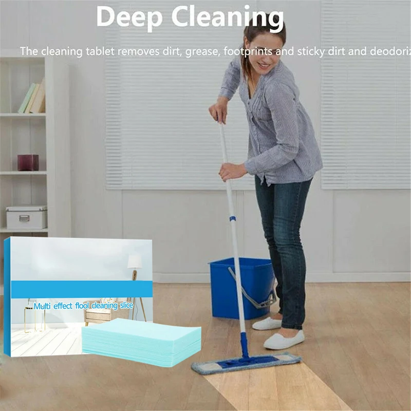 

Floor Cleaning Slice Disposable Floor Cleaning Tablets for Home Floor FU